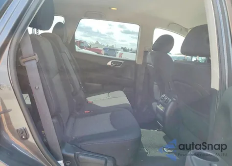 2017 Nissan Pathfinder S z USA, uszkodzony, nr VIN 5N1DR2MN0HC621818